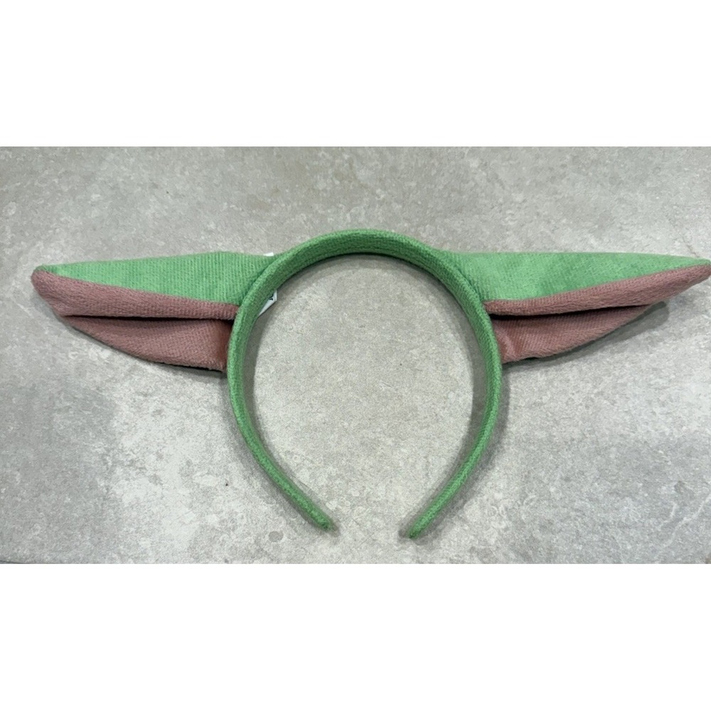 Disney Star Wars Baby Yoda Plush Ear Headband Child Size Costume Cosplay